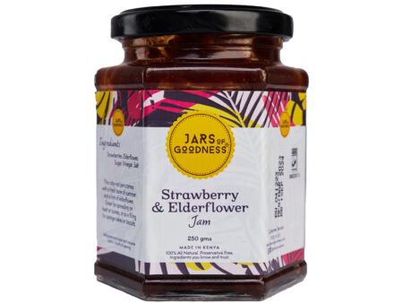Jars of Goodness Strawberry Elderflower Jam